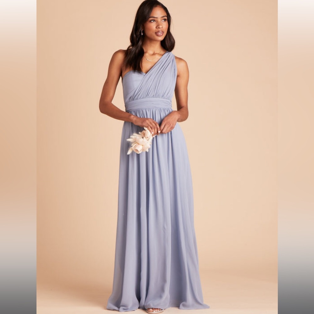 Grace Convertible Dress in Dusty Blue
